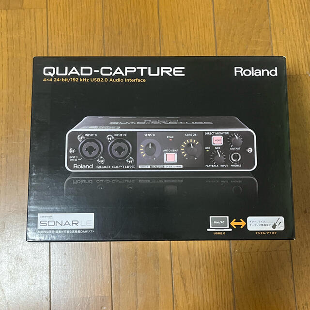 美品Roland quad capture. ua-55 おまけあり - オーディオインターフェイス