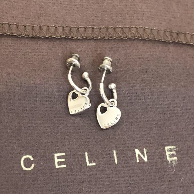 celine(セリーヌ)のセリーヌ CELINE ビンテージ ハート ピアス レディースのアクセサリー(ピアス)の商品写真
