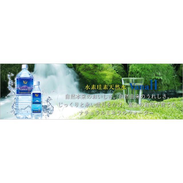 【送料無料】バナエイチ【VanaH】水素珪素天然水 500ml×24本入り