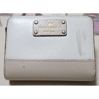 ケイトスペードニューヨーク(kate spade new york)の【ちょっと傷あり】kate spade折りたたみ財布(財布)