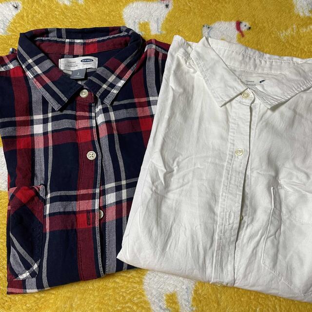 Old Navy(オールドネイビー)のレディースシャツ2枚組 レディースのトップス(シャツ/ブラウス(長袖/七分))の商品写真