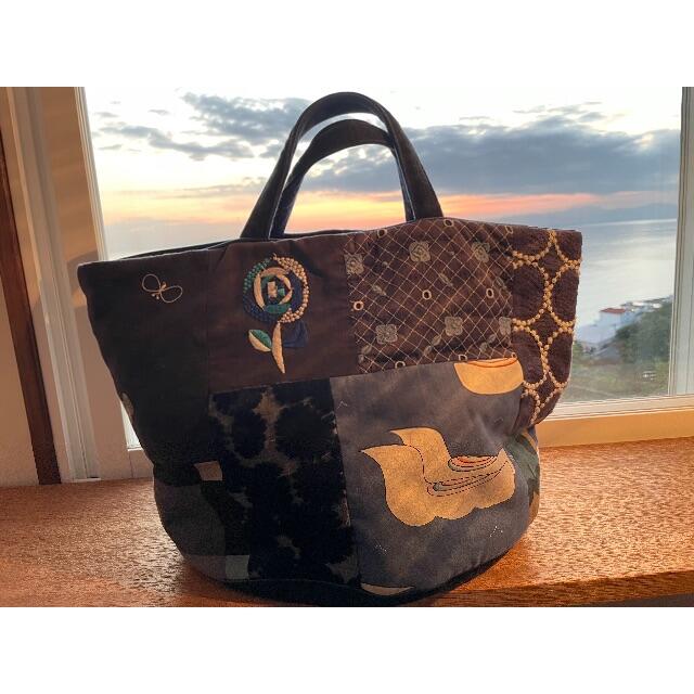 美品 mina perhonen ミナペルホネン Piece バスケットbag-