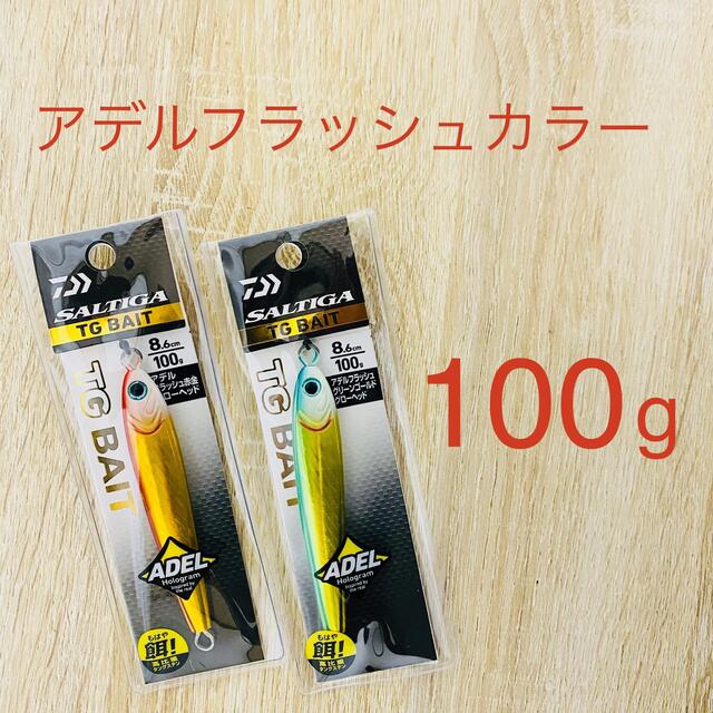 タングステン製メタルジグ DAIWA ソルティガ TGベイト 100g ×2本