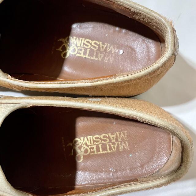 ワニ皮×ハラコ　ローファー メンズの靴/シューズ(スリッポン/モカシン)の商品写真