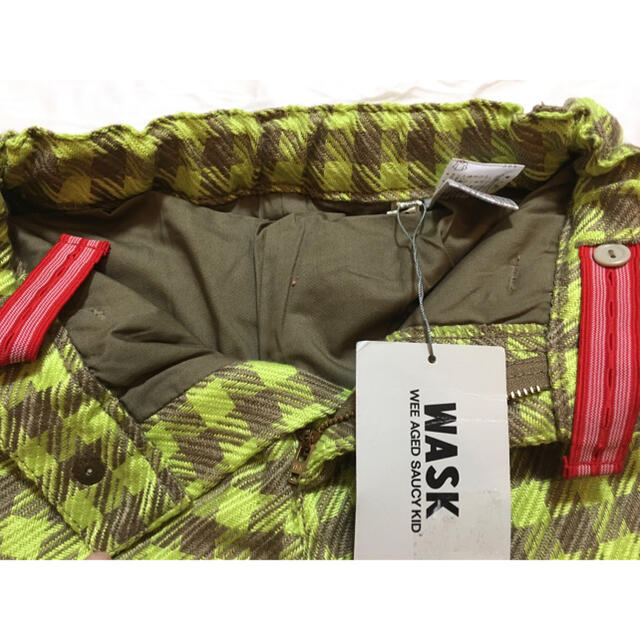 WASK(ワスク)のWASK ワスク　チェックパンツ　子供服　　長ズボン　パンツ　デニム　 キッズ/ベビー/マタニティのキッズ服女の子用(90cm~)(パンツ/スパッツ)の商品写真
