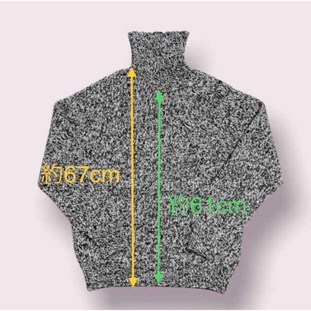 COMOLI - 2021AW COMOLI ハンドタートルネックニット カシミヤ混 COMOLI - 2021AW COMOLI ハンドタートルネックニット カシミヤ混