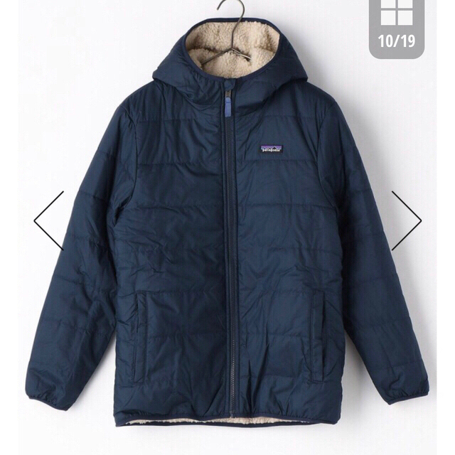 patagonia(パタゴニア)の新品未使用　タグ付き patagonia リバーシブルフーディ レディースのジャケット/アウター(ブルゾン)の商品写真