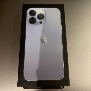 アイフォーン(iPhone)の専用 iPhone 13 Pro 256GB シエラブルー SIMフリー(スマートフォン本体)