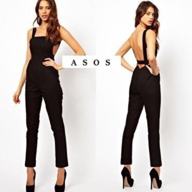 asos(エイソス)のAsos♡マルチストラップジャンプスーツ レディースのパンツ(オールインワン)の商品写真