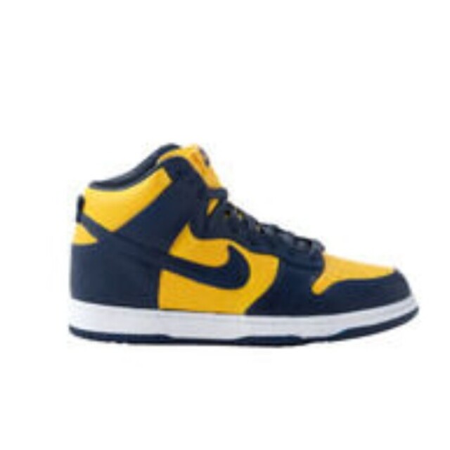 BANDAI(バンダイ)のNIKE DUNK HIGH Michigan Navy/Yellow エンタメ/ホビーのコレクション(その他)の商品写真