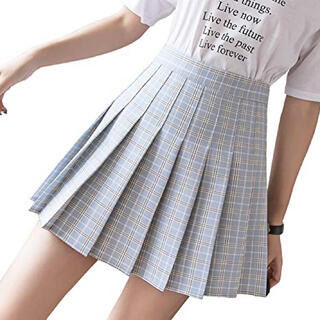 クラシックチェックプリーツスカート なチェック柄スカート ミニスカート(ミニスカート)