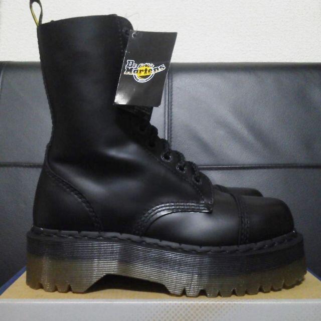 【激レア】Dr.Martens クレイジーボム UK5 黒 厚底 10ホール