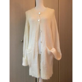 ケイティー(Katie)のうさぎ様専用 FLUFFY long cardigan(カーディガン)