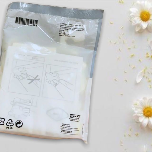 IKEA(イケア)の✩23✩IKEA PATRULL パトルル コーナーバンパー、ホワイト キッズ/ベビー/マタニティの寝具/家具(コーナーガード)の商品写真