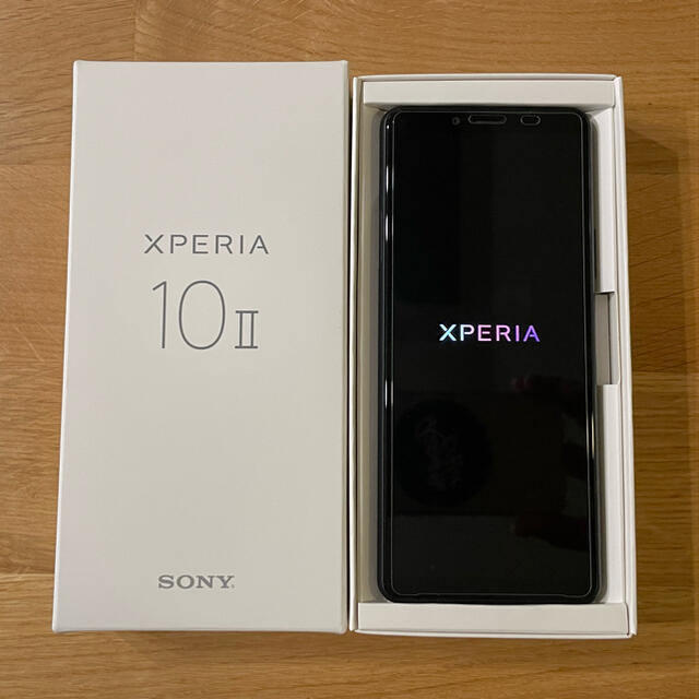 SONY Xperia 10 II ブラック XQ-AU42 SIMフリー