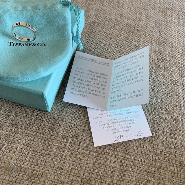 Tiffany ティファニーのリング 10号の通販 by ミッフィー shop｜ティファニーならラクマ & Co. - 好評通販