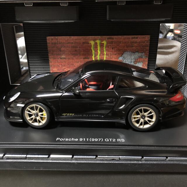 未展示品 オートアート1/18 ポルシェ 911(997)GT2 RS ブラック