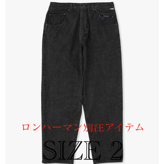 DESCENDANTモデル名DESCENDANT × Ron HermanBlack Denim Baggy