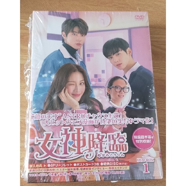 ニョプ⊩ 女神降臨 DVD-BOX1&DVD-BOX2セット☆チャウヌ vDd4z
