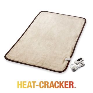 未使用新品　電気毛布 敷き毛布 洗える HEAT CRACKERヒートクラッカー(電気毛布)