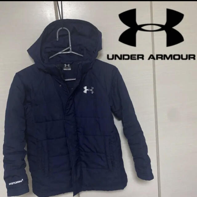 UNDER ARMOUR(アンダーアーマー)のアンダーアーマー 130 140 中綿 ダウンコート ジャンバー キッズ キッズ/ベビー/マタニティのキッズ服男の子用(90cm~)(ジャケット/上着)の商品写真