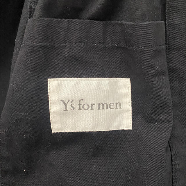 Yohji Yamamoto(ヨウジヤマモト)のyohji yamamoto y's for men コットンジャケット メンズのジャケット/アウター(テーラードジャケット)の商品写真