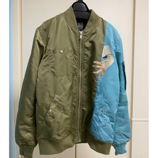 アンダーカバー(UNDERCOVER)のUNDERCOVER アンダーカバー D-HAND MA-1 15AW(ブルゾン)