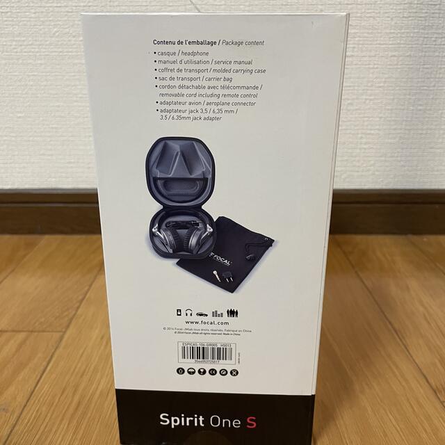 FOCAL フォーカル　Spirit One S 高音質　ヘッドフォン スマホ/家電/カメラのオーディオ機器(ヘッドフォン/イヤフォン)の商品写真