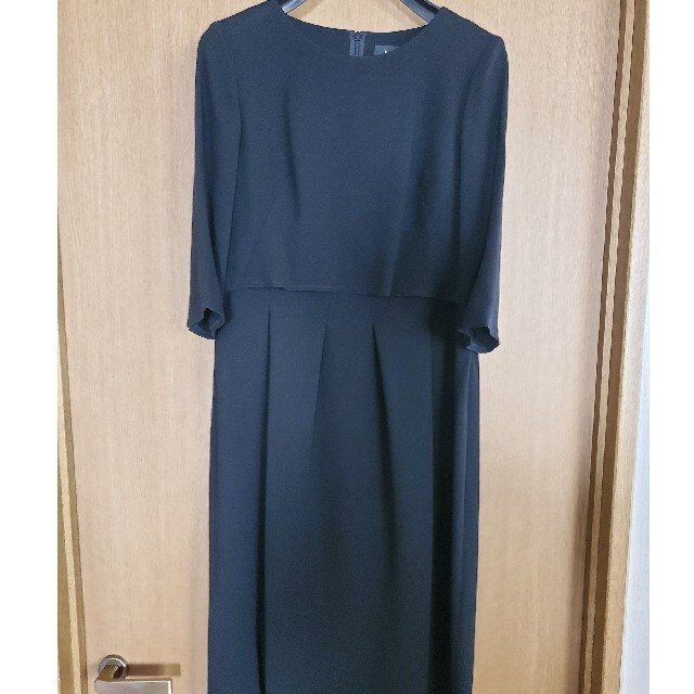 LANVIN(ランバン)のLANVIN ブラックフォーマル　サイズ9号　セット　礼服 レディースのフォーマル/ドレス(礼服/喪服)の商品写真