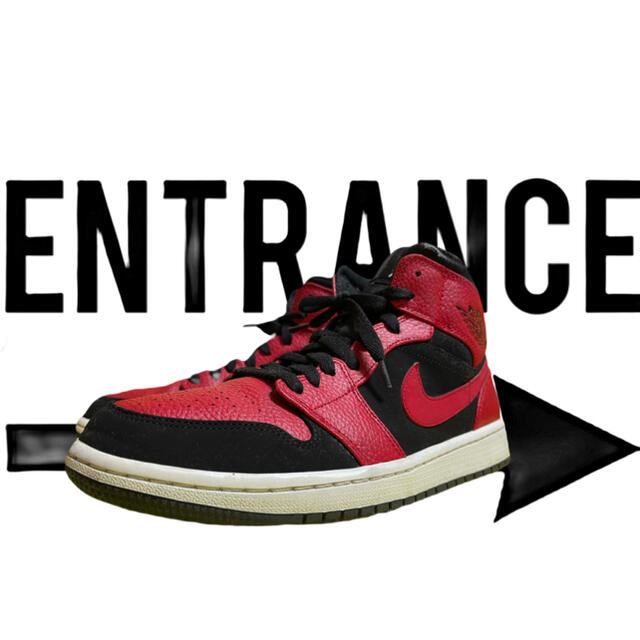 NIKE AIR JORDAN 1 MID REVERSE BRED ナイキ