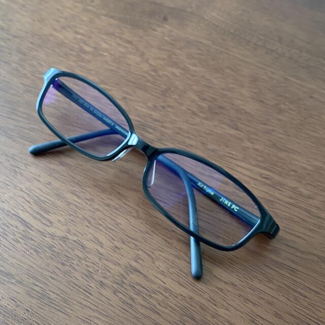 JINS(ジンズ)の新品　J!NS 眼鏡度なし　PC ブルーライト機能 レディースのファッション小物(サングラス/メガネ)の商品写真