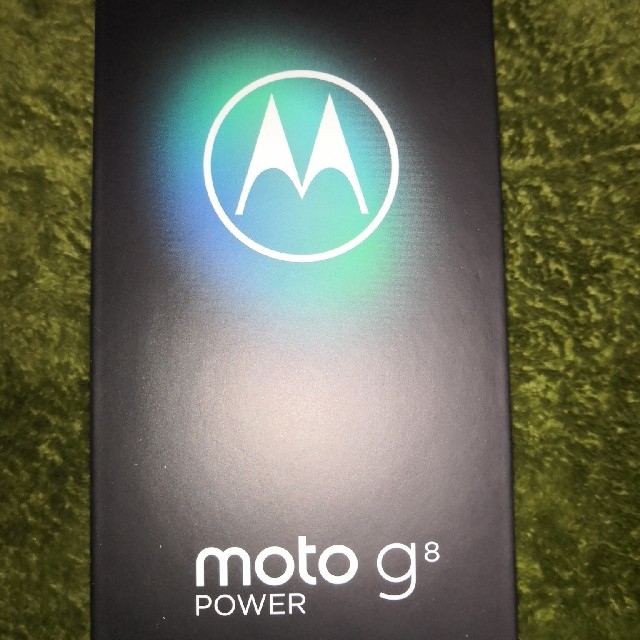 スマートフォン/携帯電話【未開封】moto g8 power スモークブラックSIMフリー品