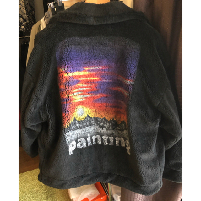 doublet fur jacket hand painted メンズのジャケット/アウター(ブルゾン)の商品写真