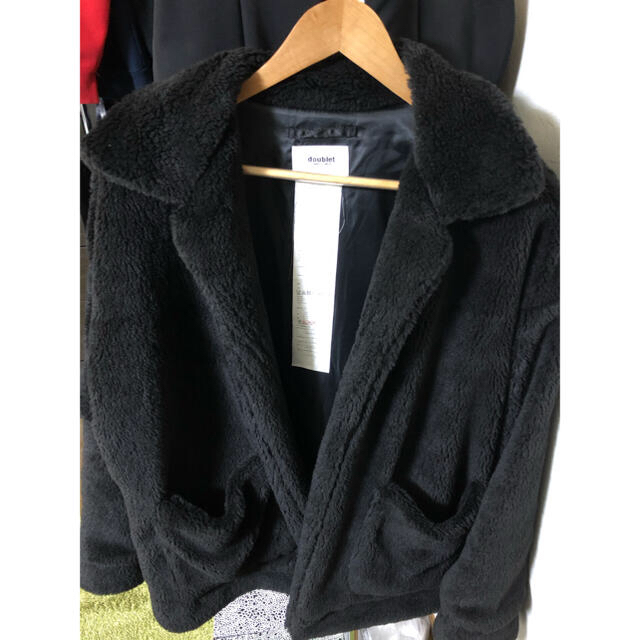 doublet fur jacket hand painted メンズのジャケット/アウター(ブルゾン)の商品写真