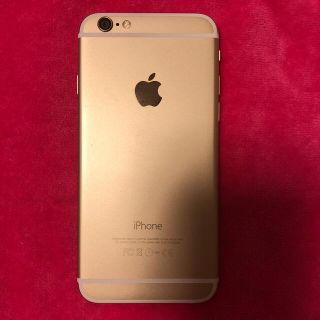 アップル(Apple)のiPhone6 ゴールド16GB(スマートフォン本体)