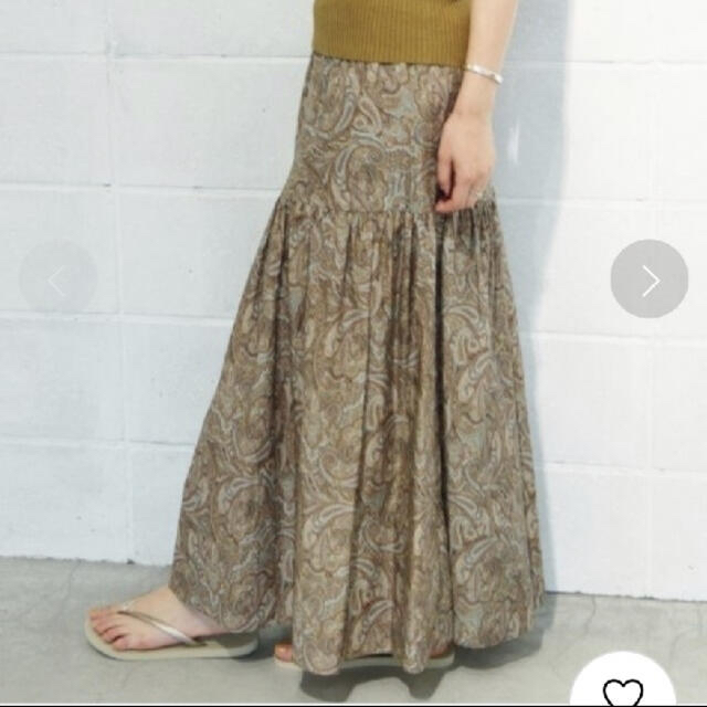 Plage(プラージュ)のプラージュ　ペイズリー柄スカート レディースのスカート(ロングスカート)の商品写真