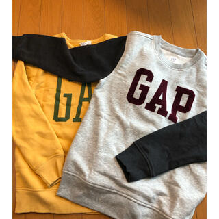 ギャップ(GAP)のGAPトレーナー2枚セット(Tシャツ/カットソー)