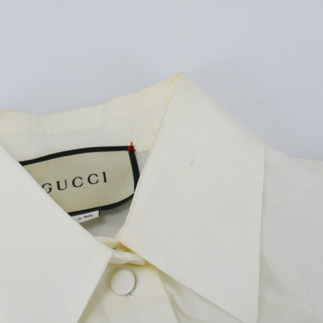 Gucci(グッチ)のGUCCI グッチ ワンピース 白 レディースのワンピース(ロングワンピース/マキシワンピース)の商品写真
