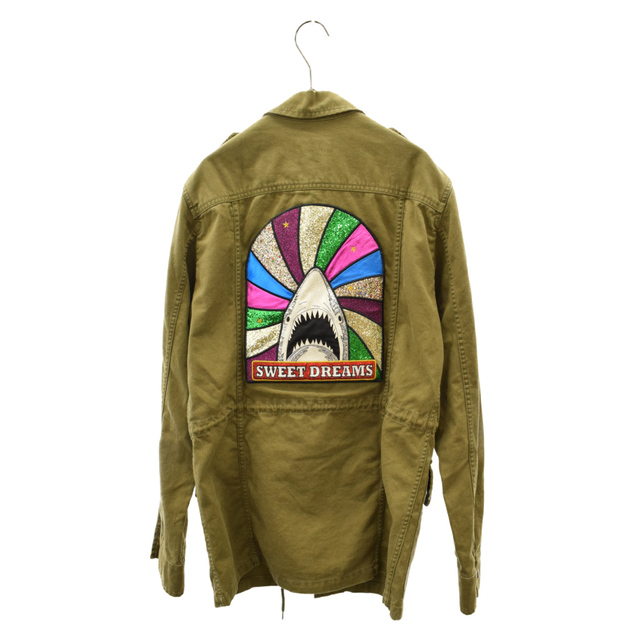 SAINT LAURENT PARIS サンローランパリ 16AW SHARK MILITARY SHORT