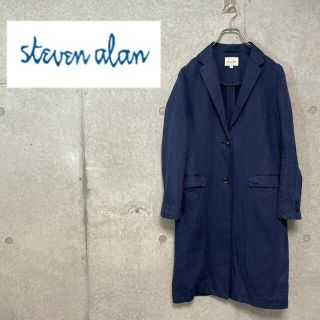 ライトブラウン/ブラック steven alan スティーブンアラン リネン 麻