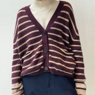 アパルトモンドゥーズィエムクラス(L'Appartement DEUXIEME CLASSE)のみっちー様専用【roberto collina】Border Cardigan(カーディガン)