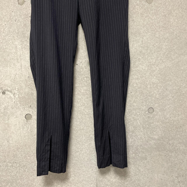 UNUSED(アンユーズド)のUNUSED アンユーズド lace up slacks ストライプ 2 メンズのパンツ(スラックス)の商品写真