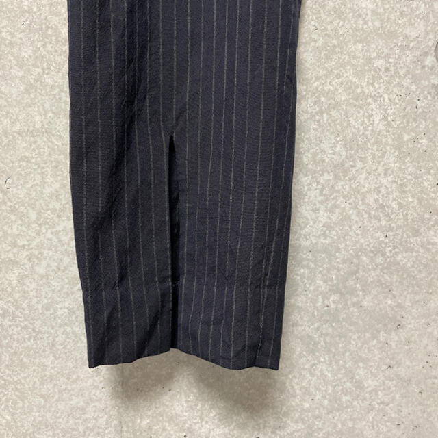 UNUSED(アンユーズド)のUNUSED アンユーズド lace up slacks ストライプ 2 メンズのパンツ(スラックス)の商品写真