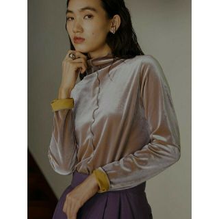 アメリヴィンテージ(Ameri VINTAGE)の新品未使用アメリヴィンテージ UND 2WAY CHAMBRAY VELOUR(シャツ/ブラウス(長袖/七分))