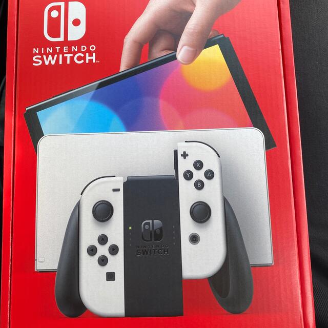 ホワイト状態Nintendo Switch  新型 有機ELモデル ホワイト