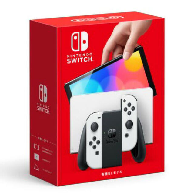 新品未使用‼️有機EL 任天堂　switch  ホワイトカラーゲームソフト/ゲーム機本体