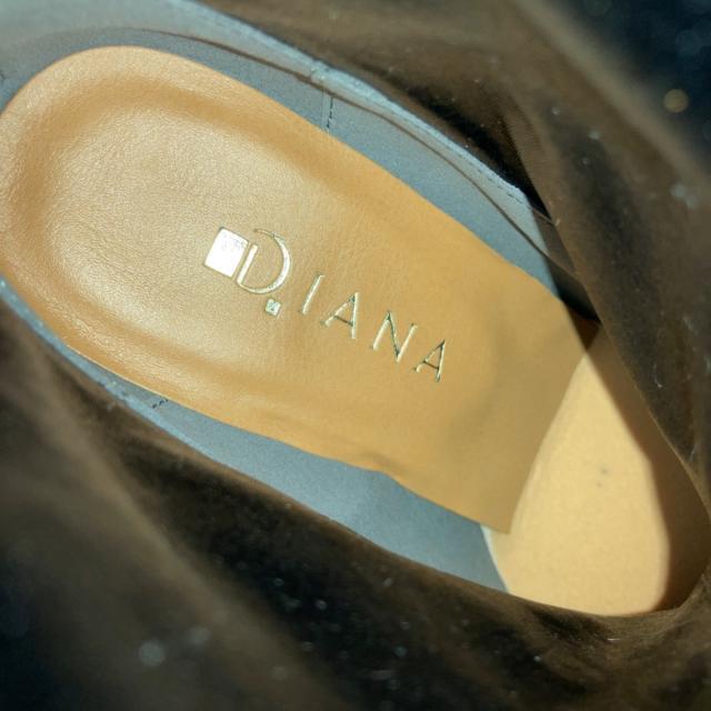 DIANA(ダイアナ)のダイアナ ショートブーツ 23 1/2M R美品  - レディースの靴/シューズ(ブーツ)の商品写真