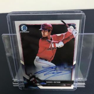 topps 大谷翔平ルーキー　ノベルティ　サインリプリントカード