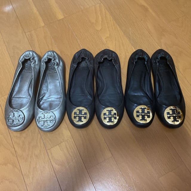 Tory Burch(トリーバーチ)のTory Burch フラットシューズ バレエシューズ US7.5 ブラウン レディースの靴/シューズ(バレエシューズ)の商品写真