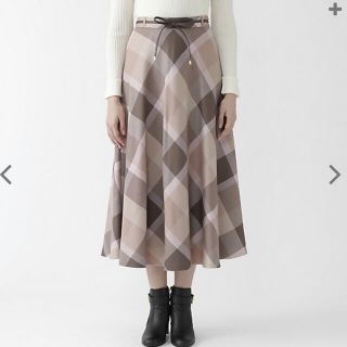 バーバリーブルーレーベル(BURBERRY BLUE LABEL)のお値下げ　ブルーレーベルクレストブリッジ　限定スカート(ロングスカート)